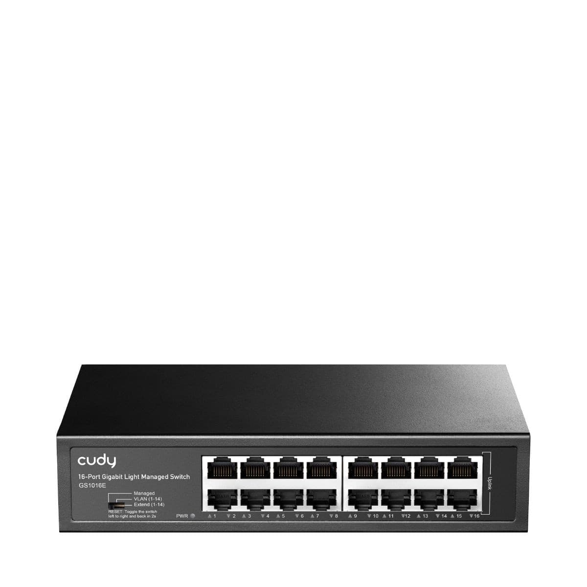 Switch 16 Porte Gigabit Web Managed, GS1016E - 2