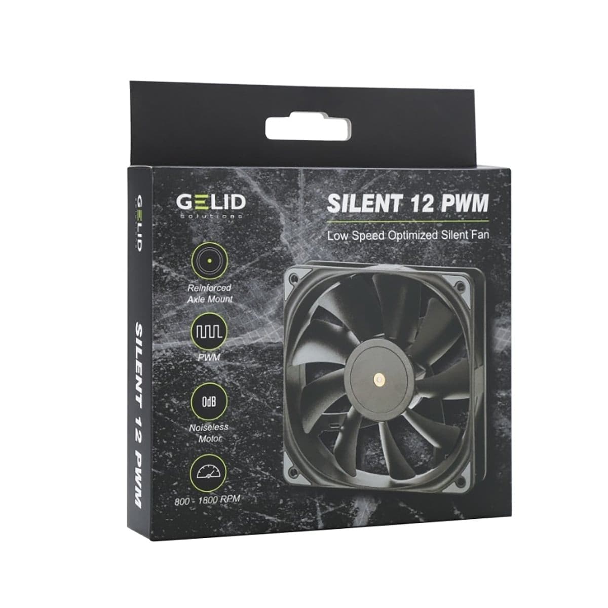 Dissipatore Ventola Silent 120x120x25 12V con Controllo PWM Intelligente - 2
