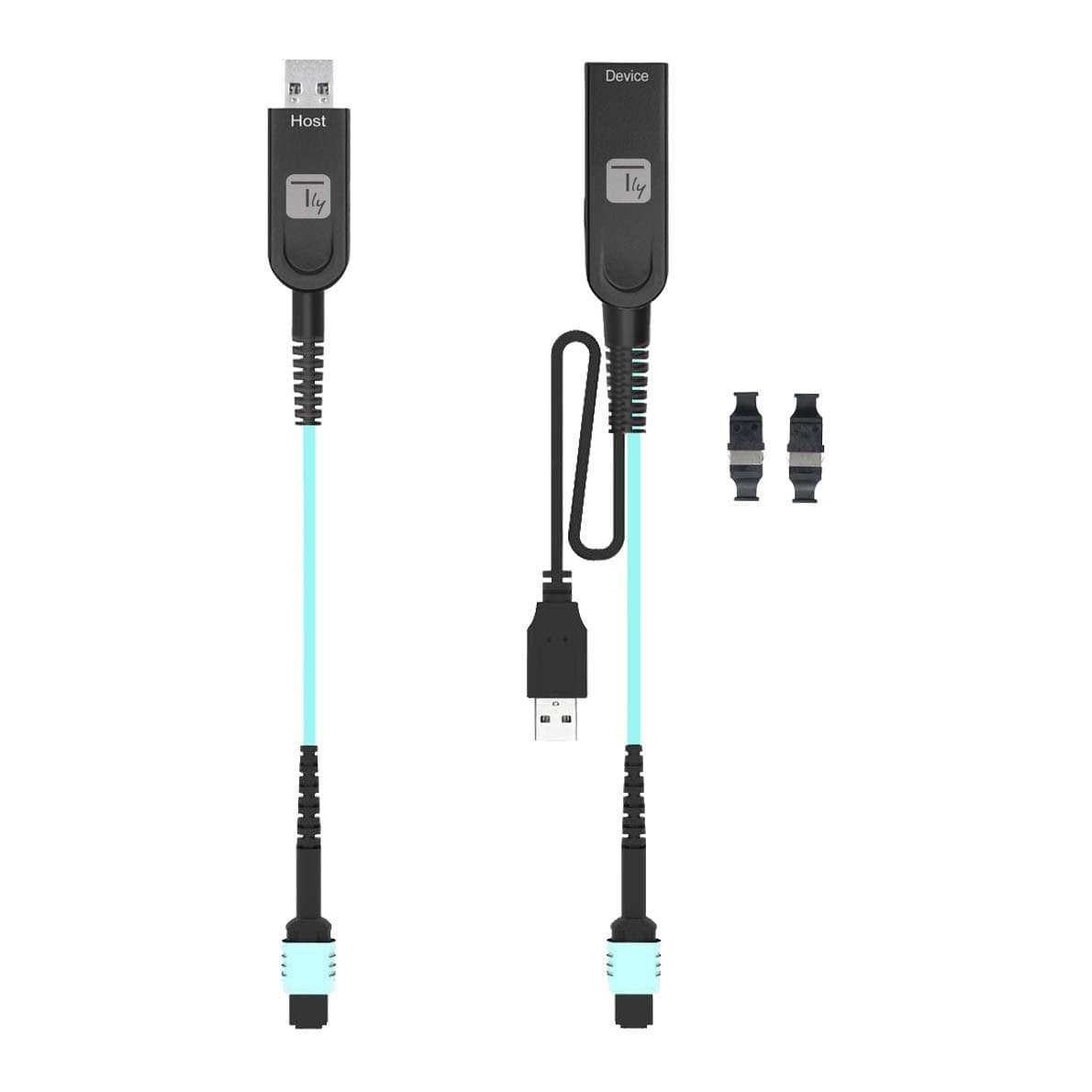 Extender USB 5Gbps su Cavo in Fibra Ottica MPO 100m - 7