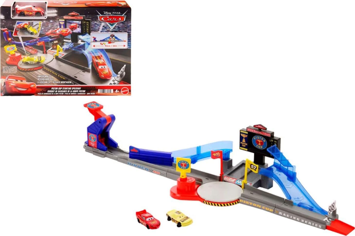Piston Cup Circuito Mega Scontri Cars