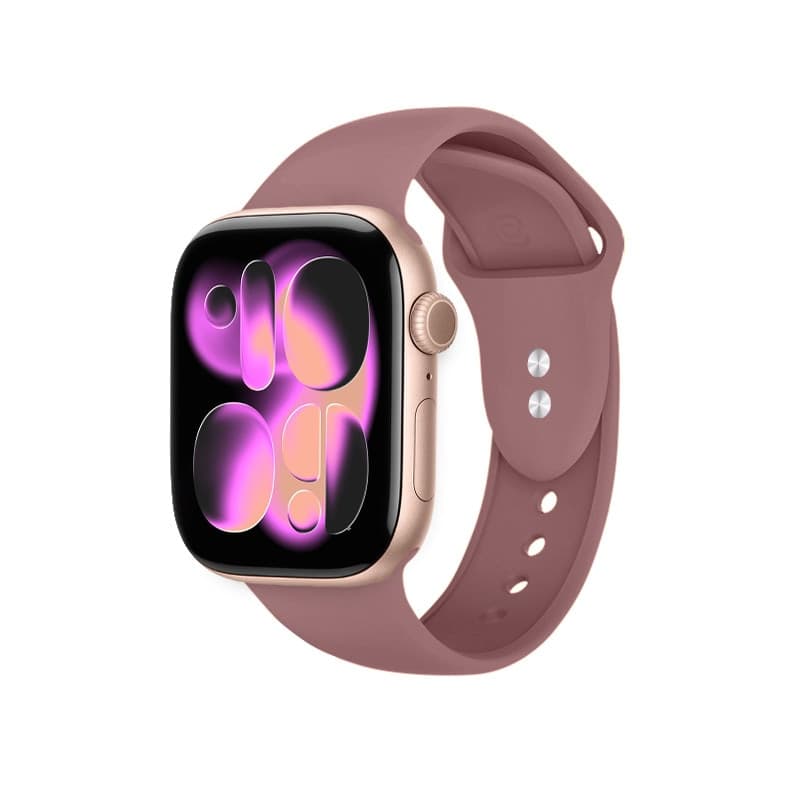 Crong Liquid - Cinturino per Apple Watch 38/40/41/42 mm (rosa polvere)
