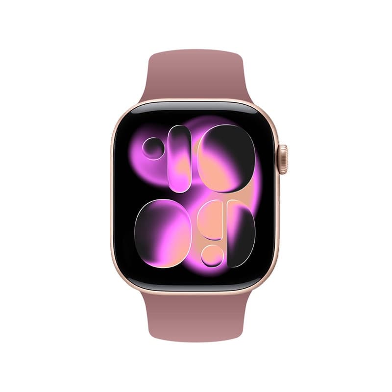 Crong Liquid - Cinturino per Apple Watch 38/40/41/42 mm (rosa polvere) - 2