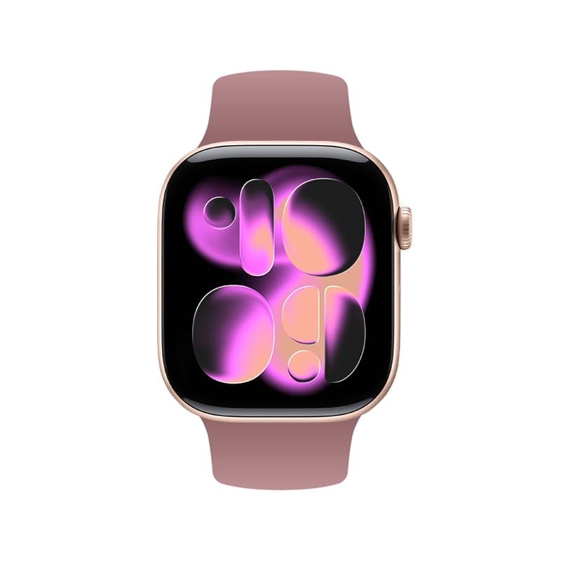 Crong Liquid - Cinturino per Apple Watch 38/40/41/42 mm (rosa polvere) - 10