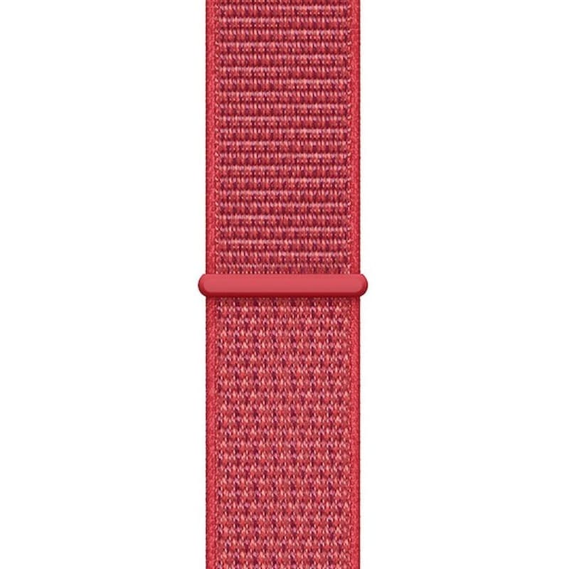 Crong Nylon - Cinturino sportivo per Apple Watch 38/40/41/42 mm (Red Fusion) - 9