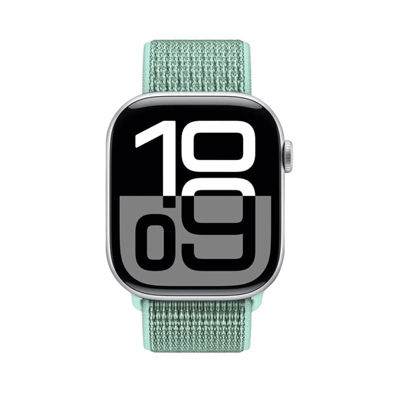Crong Nylon - Cinturino Sport per Apple Watch 38/40/41/42 mm (Verde Atlantico) - 3
