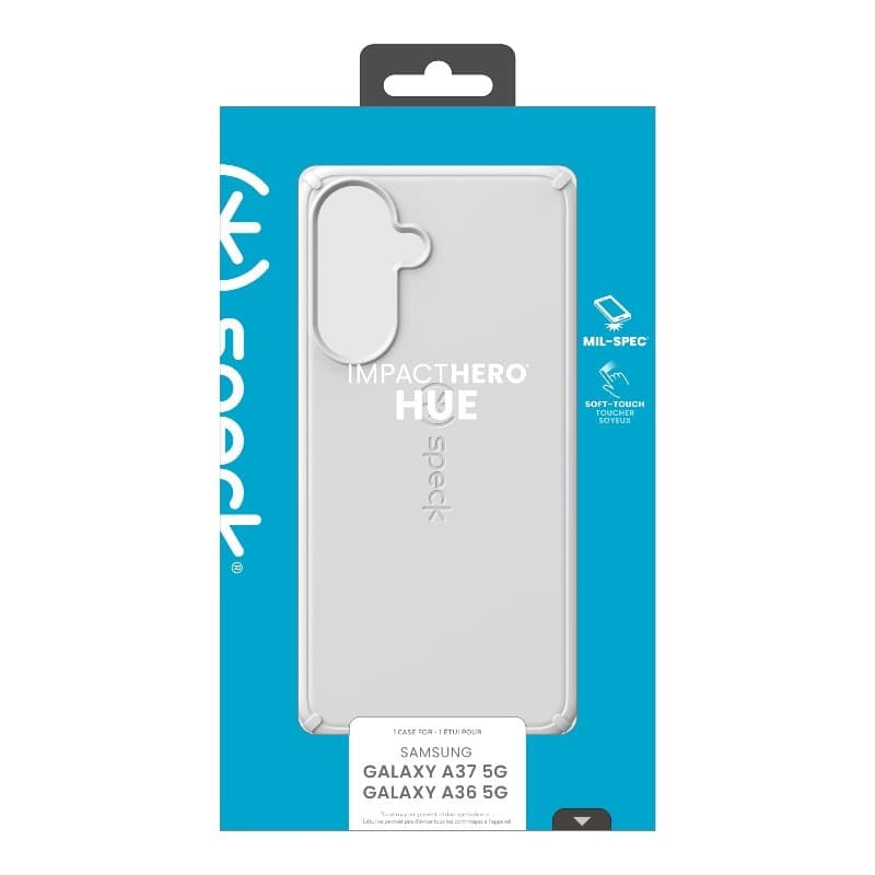 Speck Impacthero Hue – Custodia per Samsung Galaxy A37 5G / A36 5G / A56 5G (Grigio Bisque) - 7