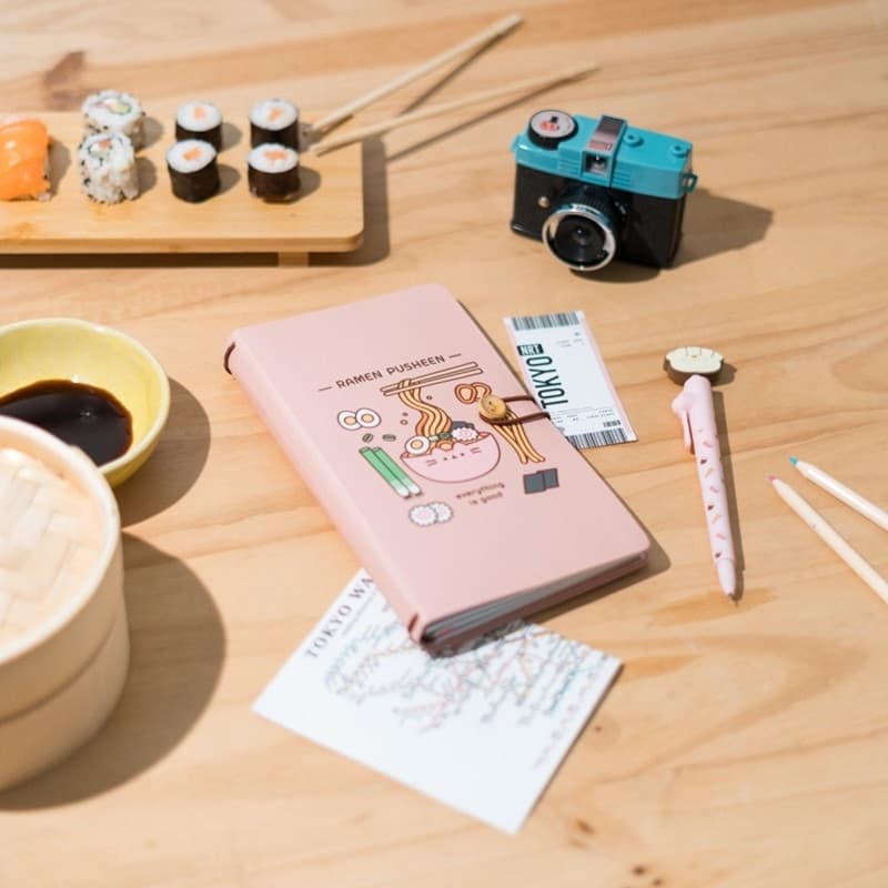 Pusheen - Taccuino da viaggio B6 della collezione Sushi Roll - 2