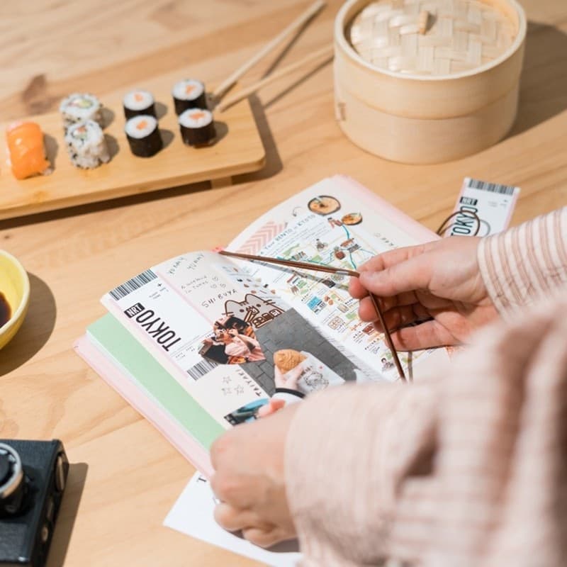 Pusheen - Taccuino da viaggio B6 della collezione Sushi Roll - 11