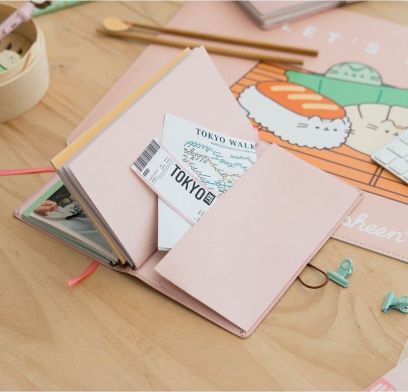 Pusheen - Taccuino da viaggio B6 della collezione Sushi Roll - 7
