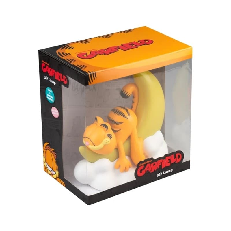 Garfield - Luce notturna a LED per bambini (22 x 20 cm) - 11