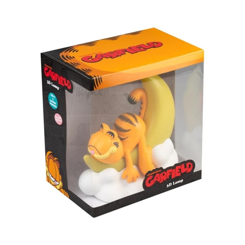 Garfield - Luce notturna a LED per bambini (22 x 20 cm) - 3
