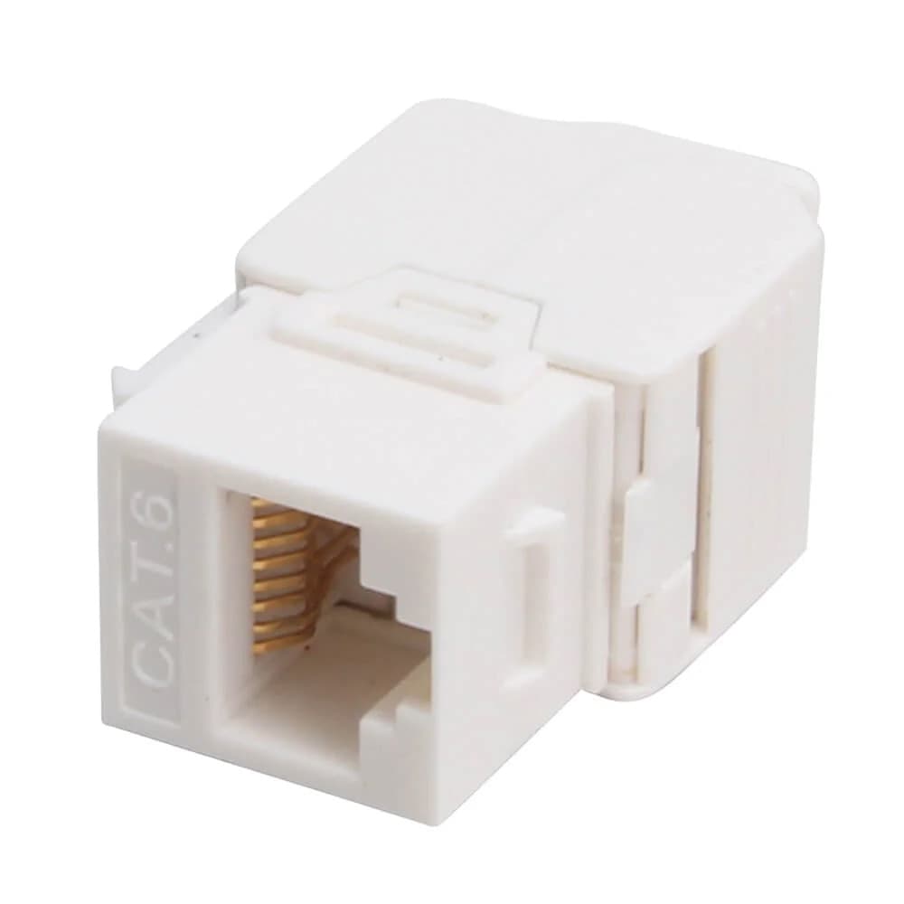 Frutto Keystone RJ45 UTP Cat.6 Tooless Bianco - 6