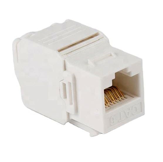 Frutto Keystone RJ45 UTP Cat.6 Tooless Bianco - 7