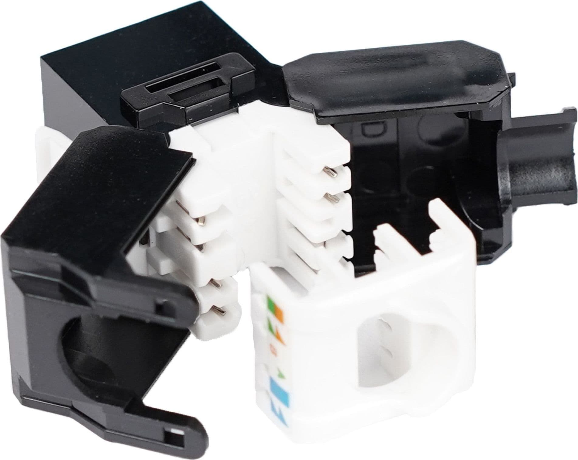 Frutto Keystone RJ45 UTP Cat.6 Tooless Nero - 5