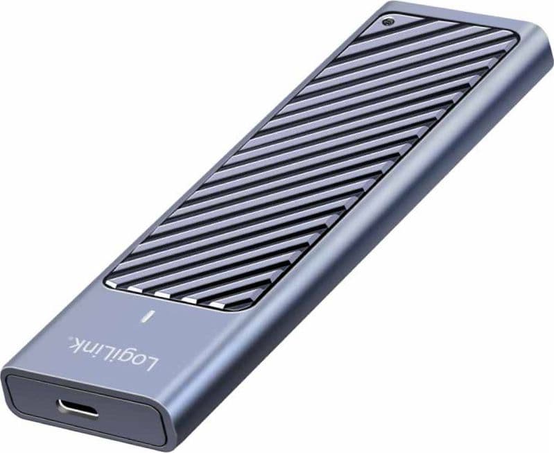 Box Esterno USB-C&trade 3.2 Gen 2 per SSD M.2 NVMe e SATA - 8