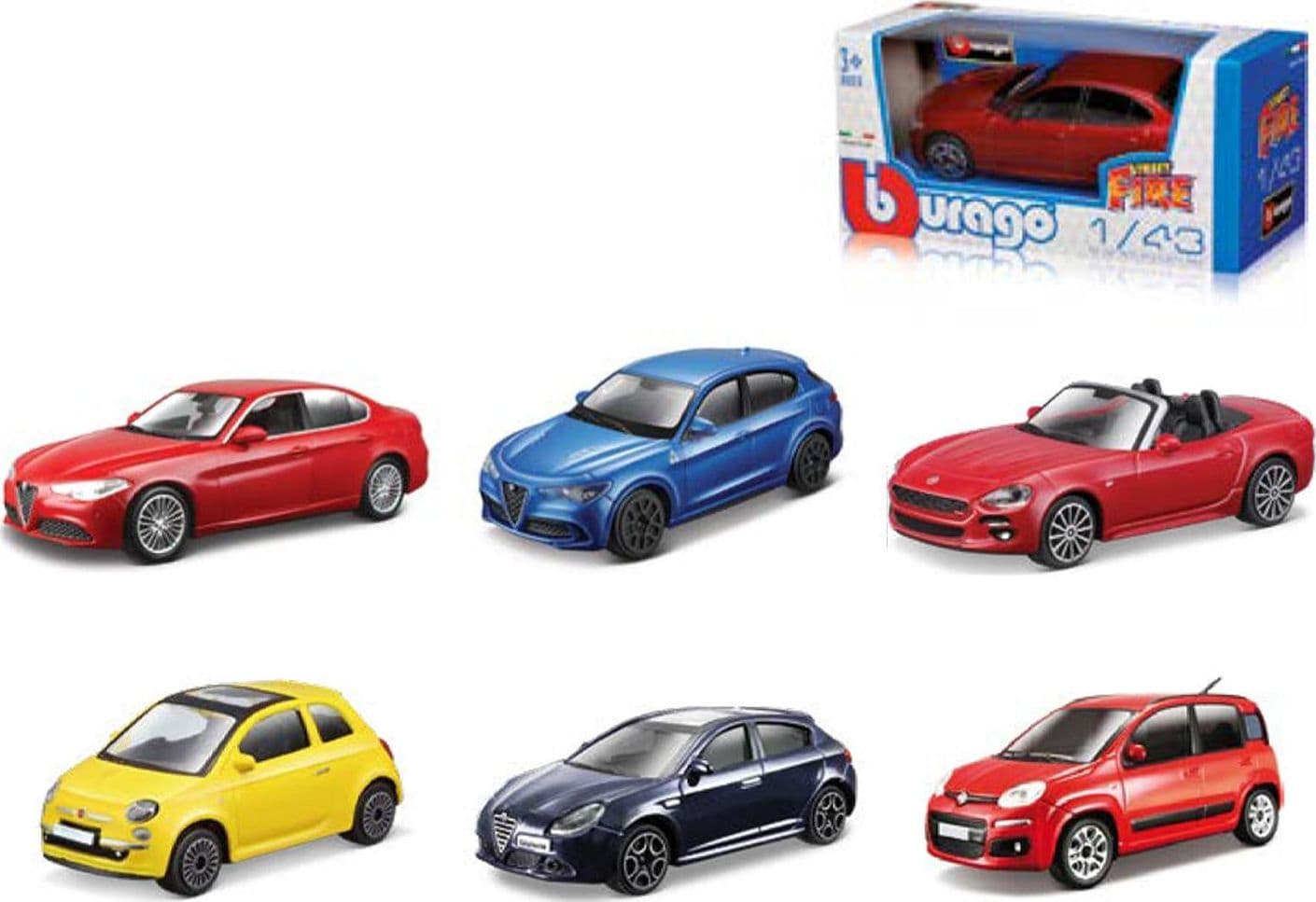 BBurago Fiat assortite 1:43 - 3
