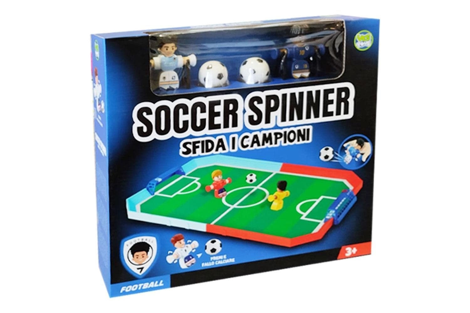 Soccer Spinner Campo e Calciatori Deluxe