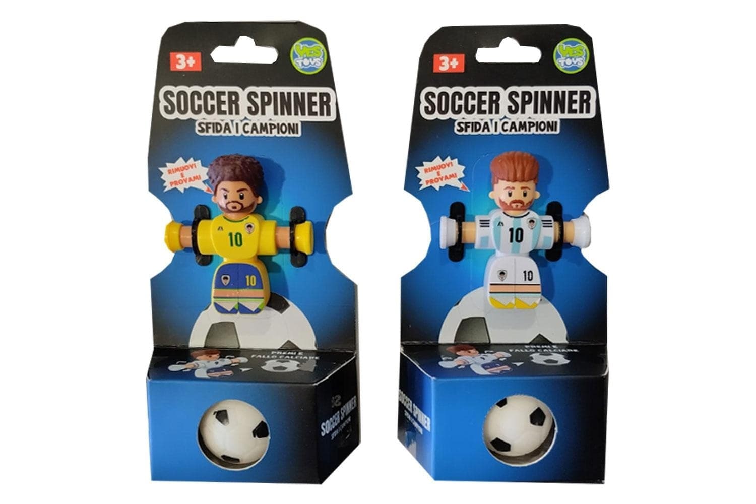 Soccer Spinner Calciatore e Pallone