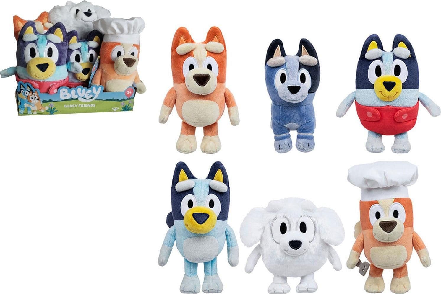 Bluey Peluche Assortiti - 2