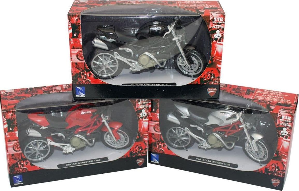 Moto Ducati Monster 1100 1:12