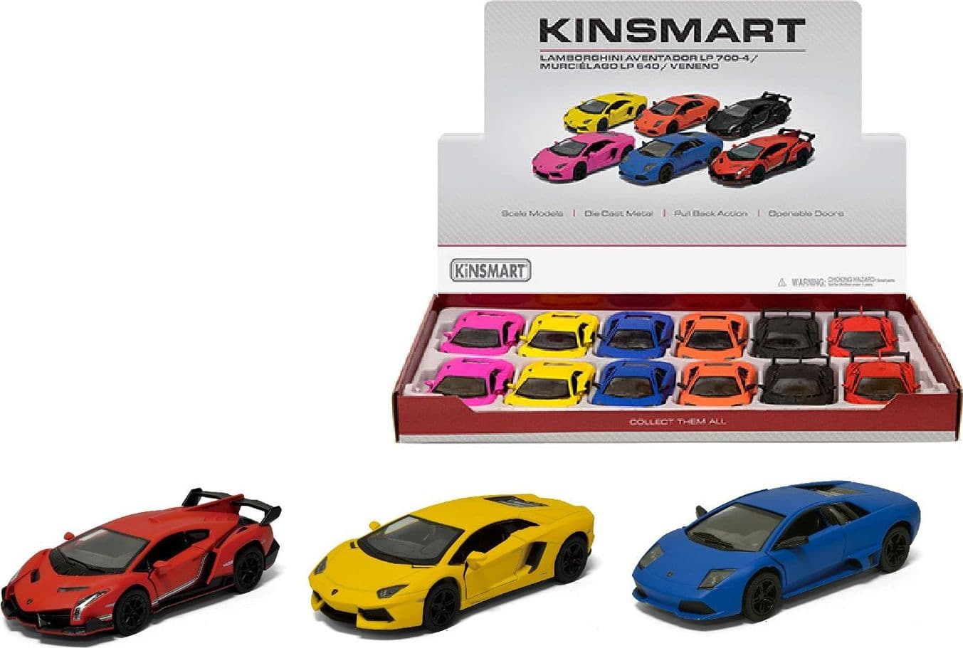 Auto Lamborghini 1:24 retrocarica