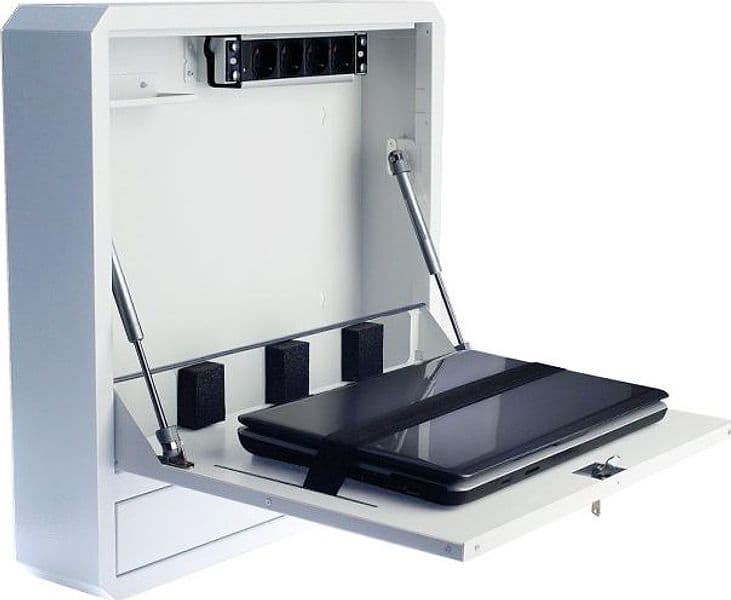 Box di Sicurezza per Notebook e Accessori per LIM Prof. 127 Bianco - 7