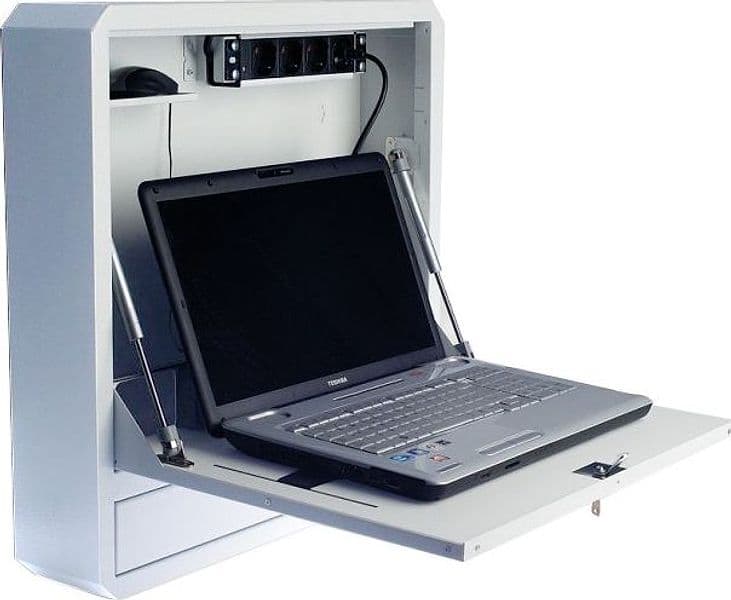 Box di Sicurezza per Notebook e Accessori per LIM Prof. 127 Bianco - 8