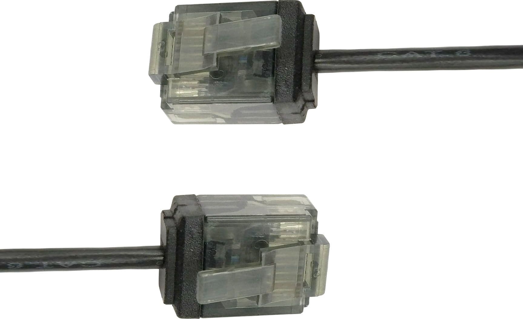 Cavo di rete Patch in Rame Ultra Slim Cat.6 Nero UTP 0,5 m - 4