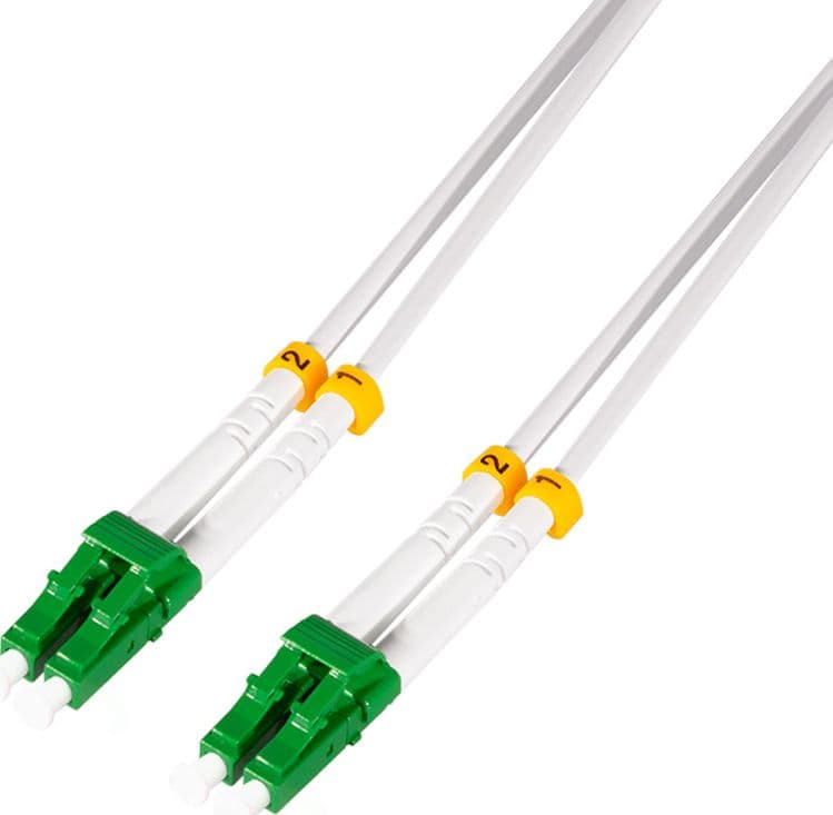 Cavo Fibra Ottica Armato Acciaio OS2 LC/APC Duplex 9/125 5m - 6