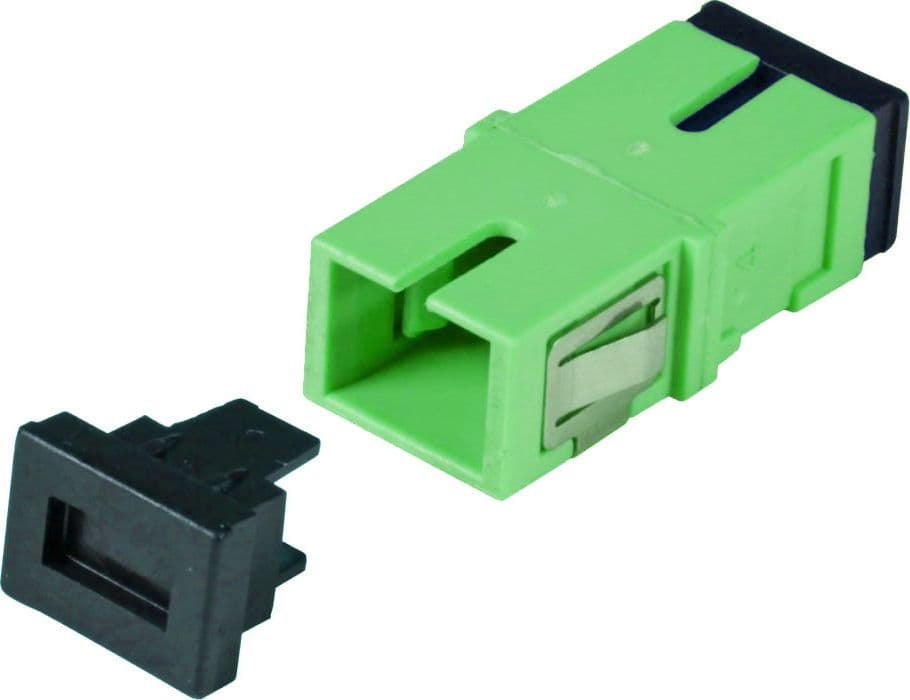 Adattatore a Bussola Keystone SC Simplex Senza Flangia Monomodale OS2 Verde - 2