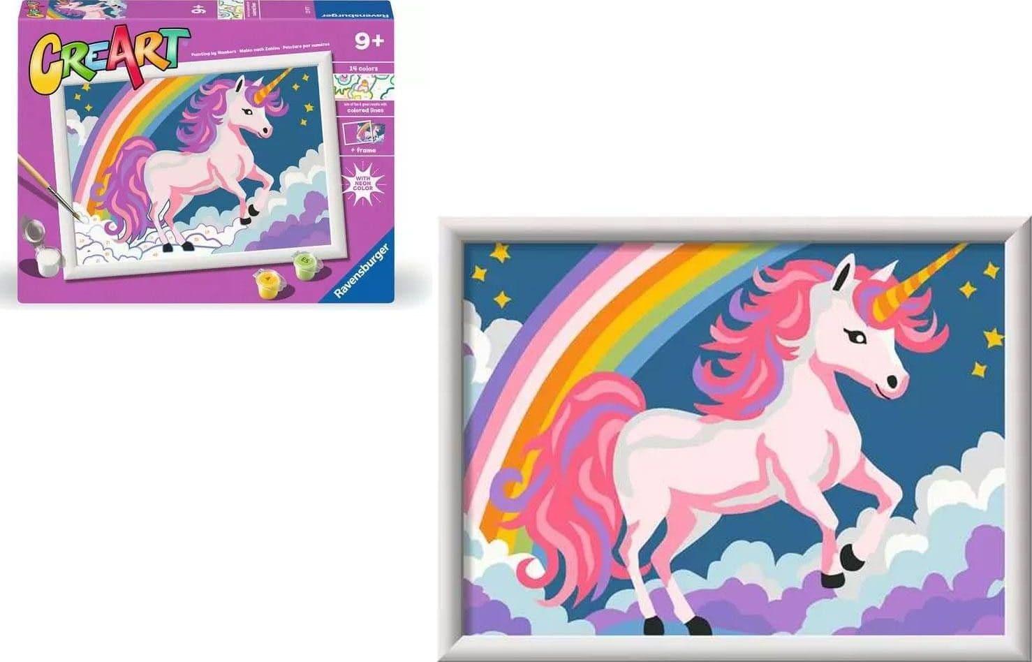 CreArt D Unicorno ROSA NEON - 2
