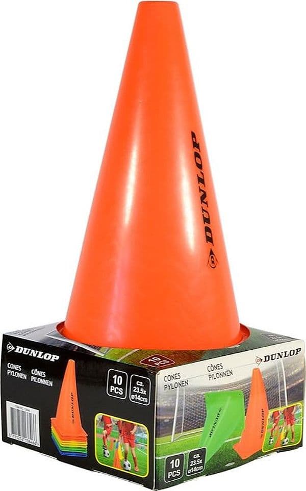 Dunlop - Set of training cones 10 pcs. - 3