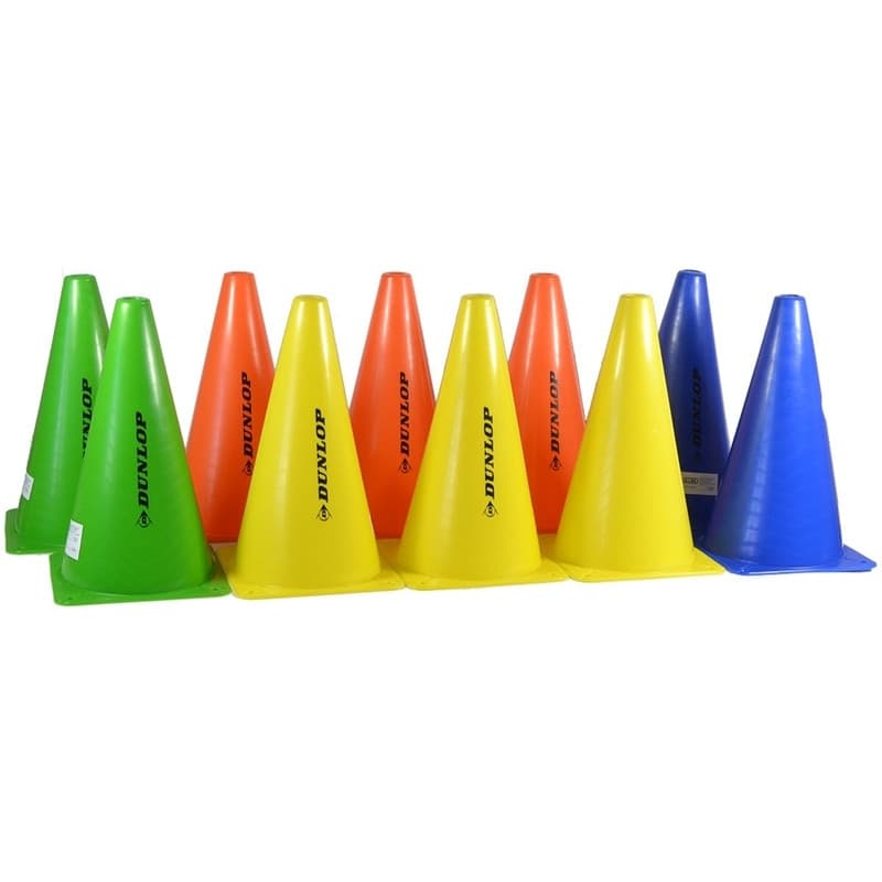 Dunlop - Set of training cones 10 pcs. - 4