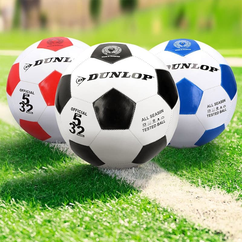 Dunlop - Football ball s.5 (Black) - 2