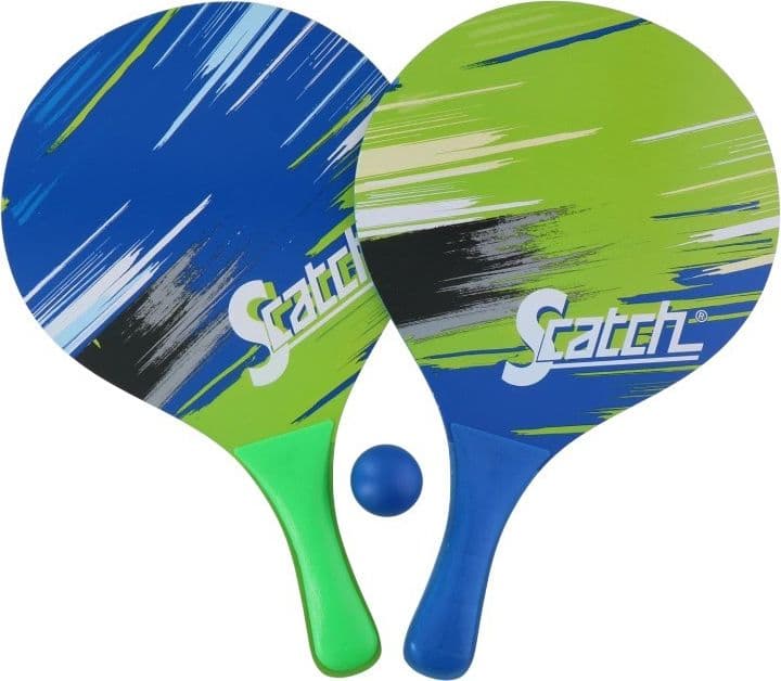 Scatch - Set da beach tennis in 3 pezzi con racchette e palla - 4