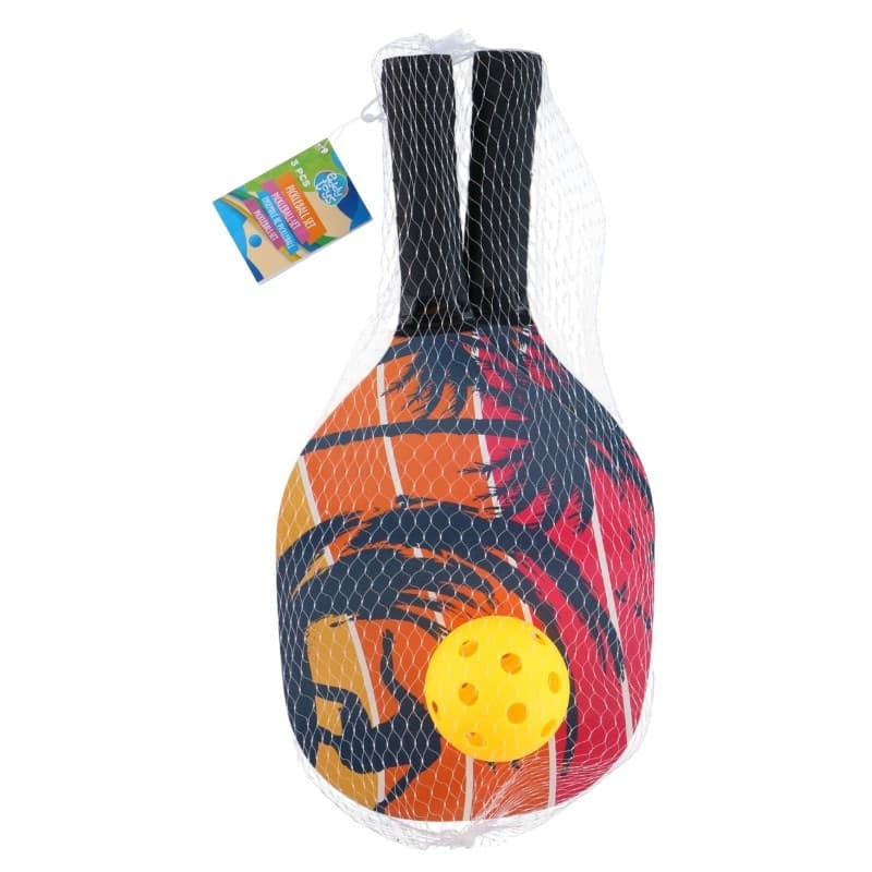 Set da pickleball Eddy Toys composto da 3 pezzi con racchette e palla. - 2