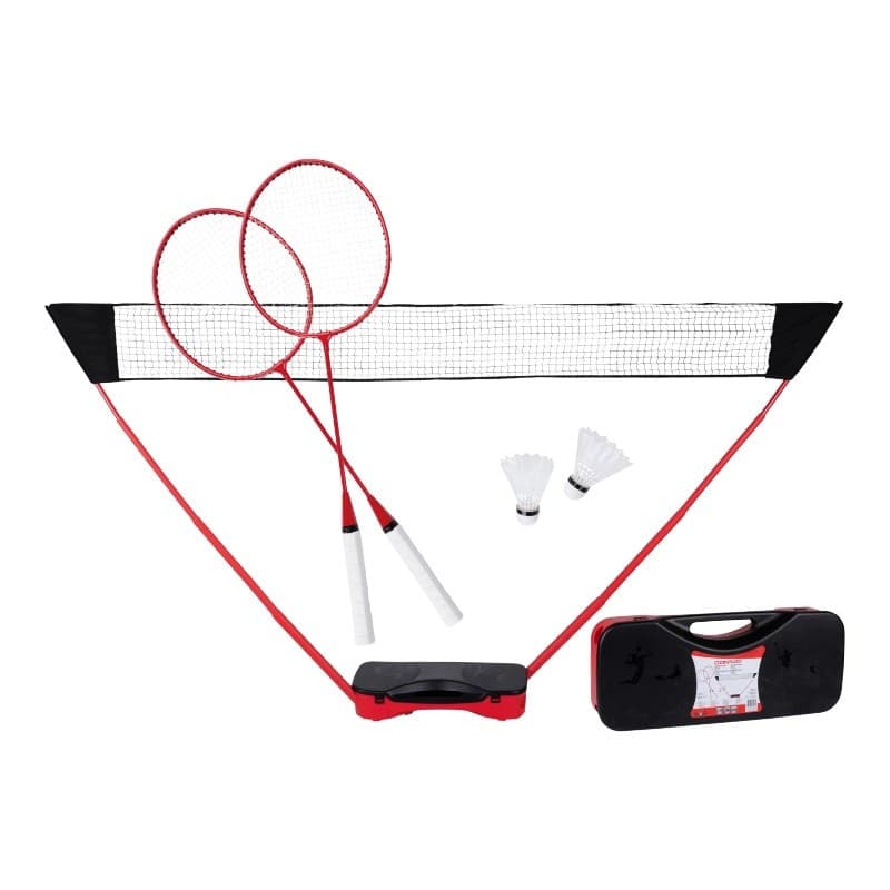 Donnay - Set da badminton in valigetta, 5 pezzi
