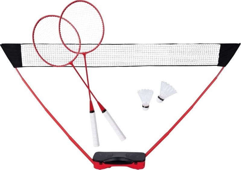 Donnay - Set da badminton in valigetta, 5 pezzi - 2