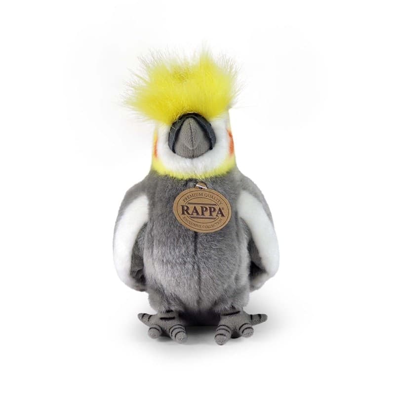 Rappa - Peluche realistico a forma di calopsitta, 18 cm, ecologico - 6