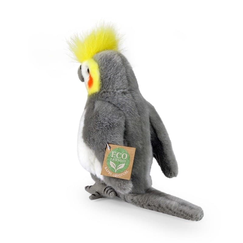 Rappa - Peluche realistico a forma di calopsitta, 18 cm, ecologico - 8