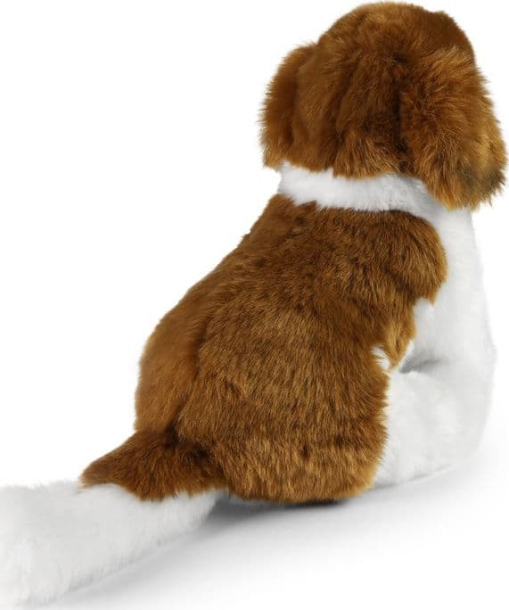 Rappa - Peluche realistico di cane San Bernardo seduto, 30 cm, ecologico. - 4