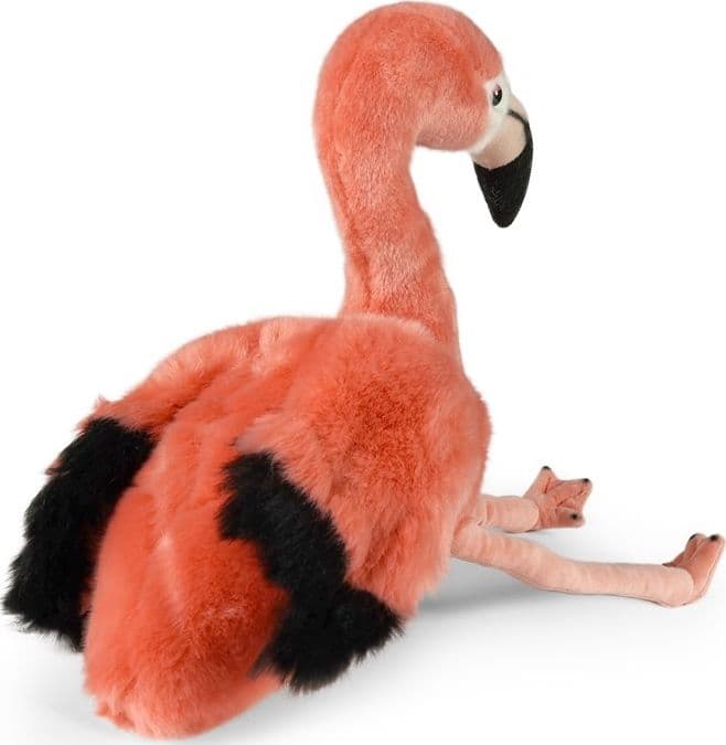 Rappa - Peluche realistico a forma di fenicottero, 36 cm, ecologico - 8