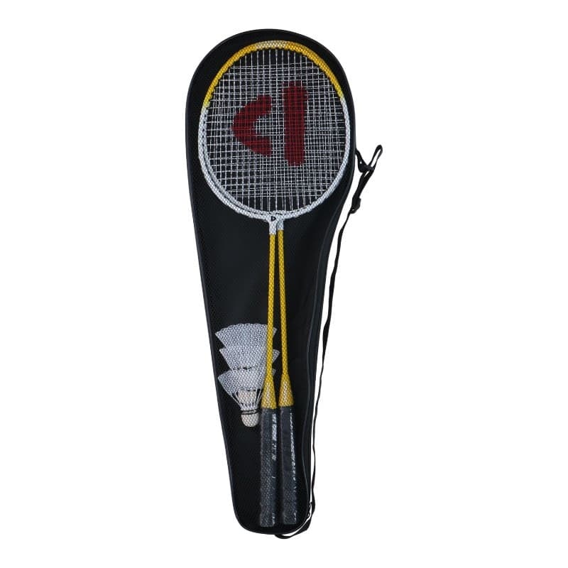 Donnay - Set da badminton da 6 pezzi in custodia (arancione) - 2
