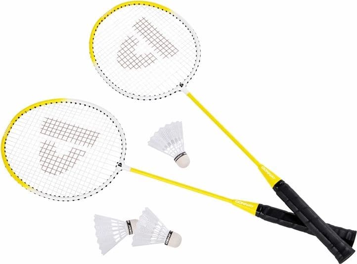 Donnay - Set da badminton da 6 pezzi in custodia (arancione) - 5
