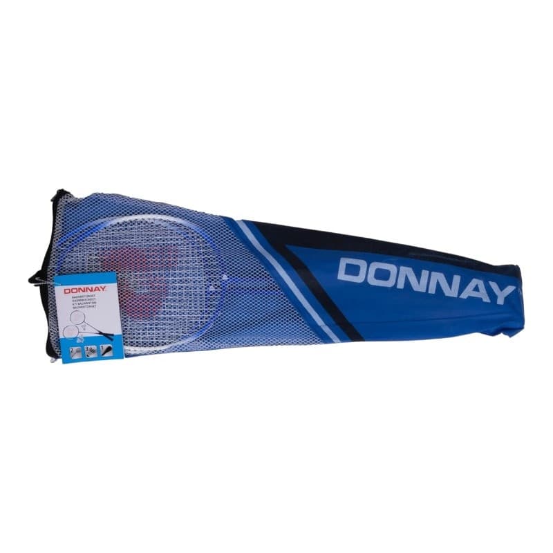 Donnay - Set da badminton da 6 pezzi in custodia (blu) - 2