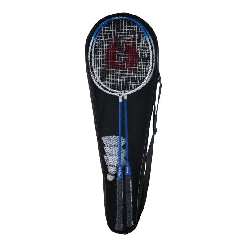 Donnay - Set da badminton da 6 pezzi in custodia (blu) - 2
