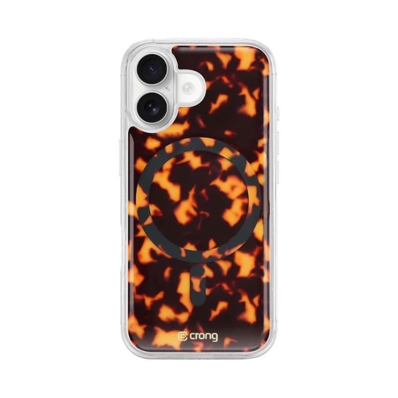 Crong Deluxe MAG Cover - Custodia MagSafe per iPhone 17 (tartaruga) - 7