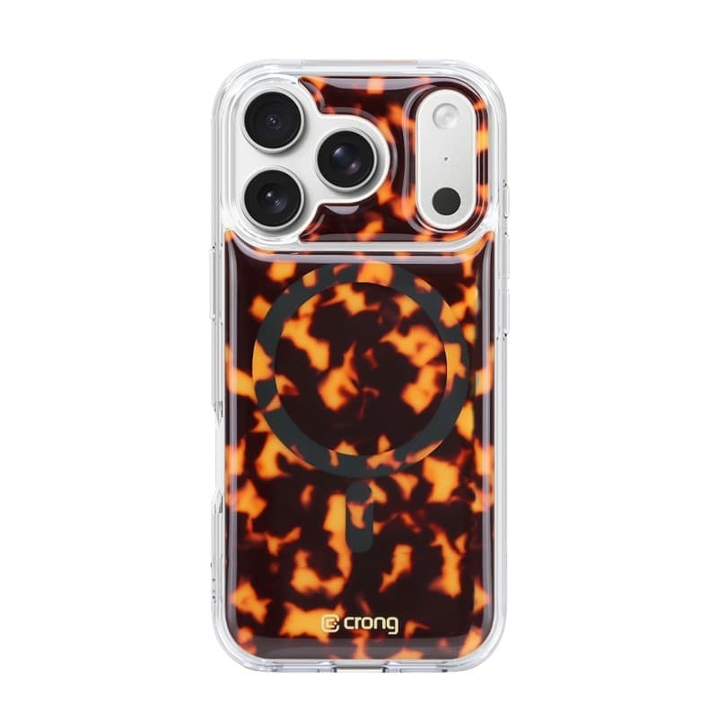 Crong Deluxe MAG Cover - Custodia MagSafe per iPhone 17 Pro Max (tartarugata) - 8
