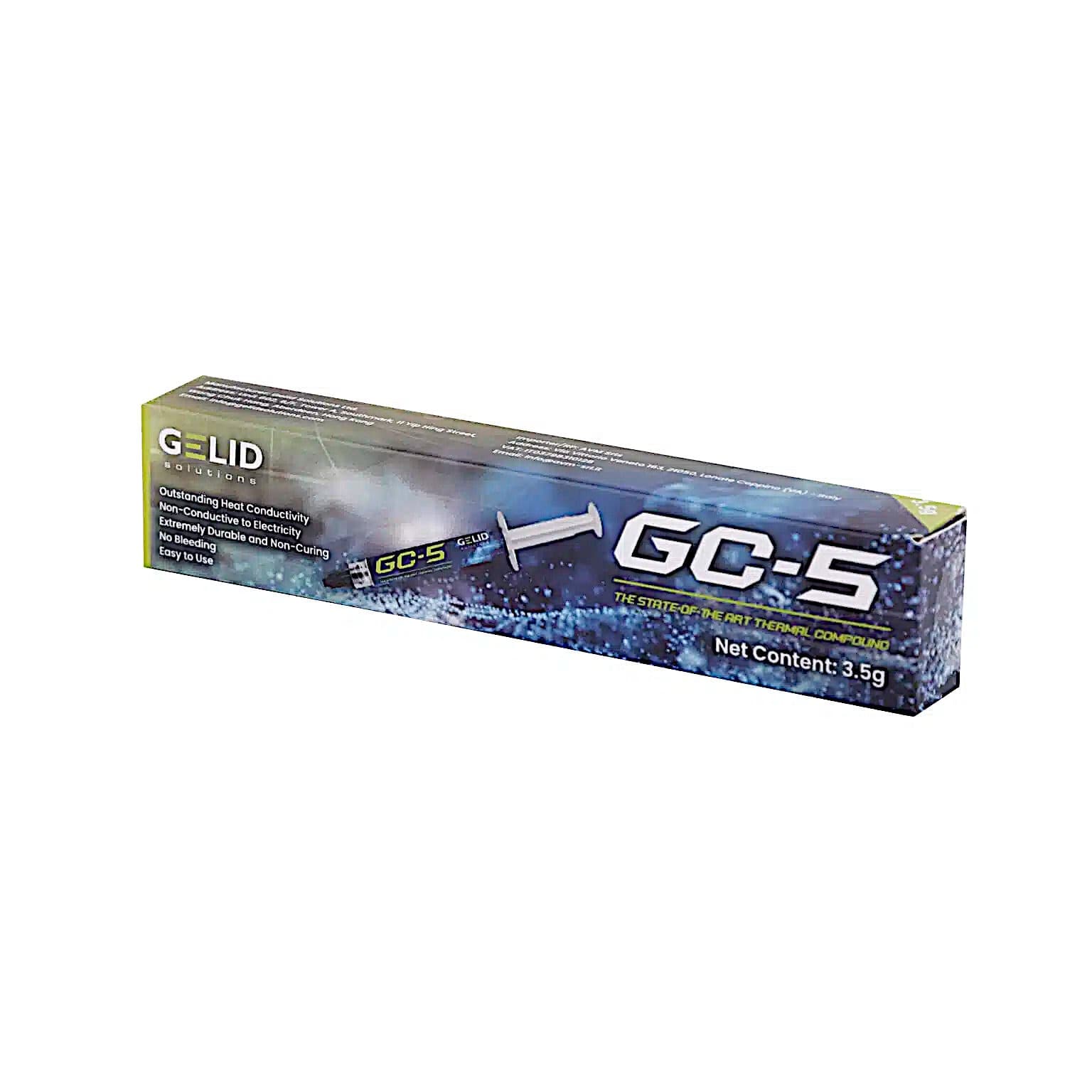 Pasta Termoconduttiva GC-5 per Dissipatori di Calore 3,5 g - 5