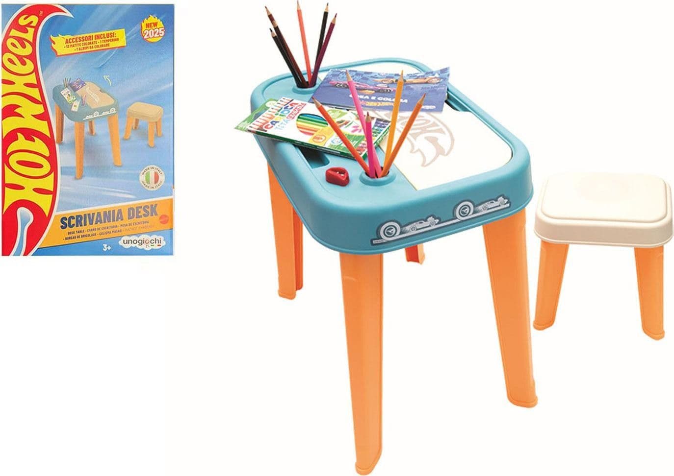 Banco con Sgabello Hot Wheels - 2